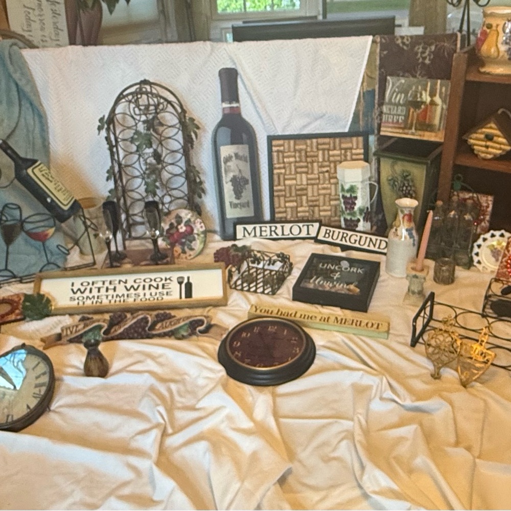 Wine Themed Home Decor Collection